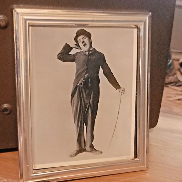 Charlie Chaplin (1954)—Vintage Photograph 8"x11" black & white photo - Picture 5 of 16